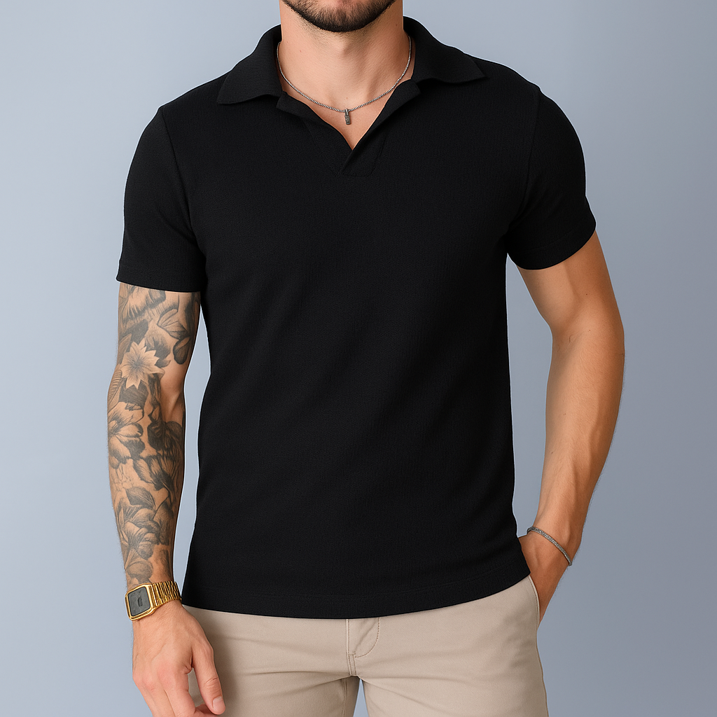 V-Knit Poloshirt Viktus