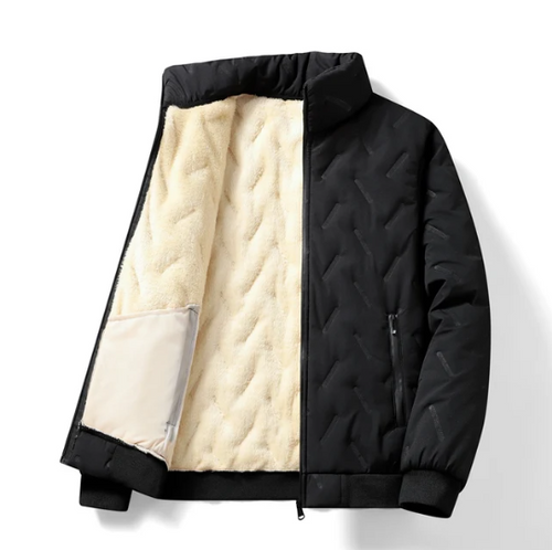 Herrenjacke aus Lammwolle